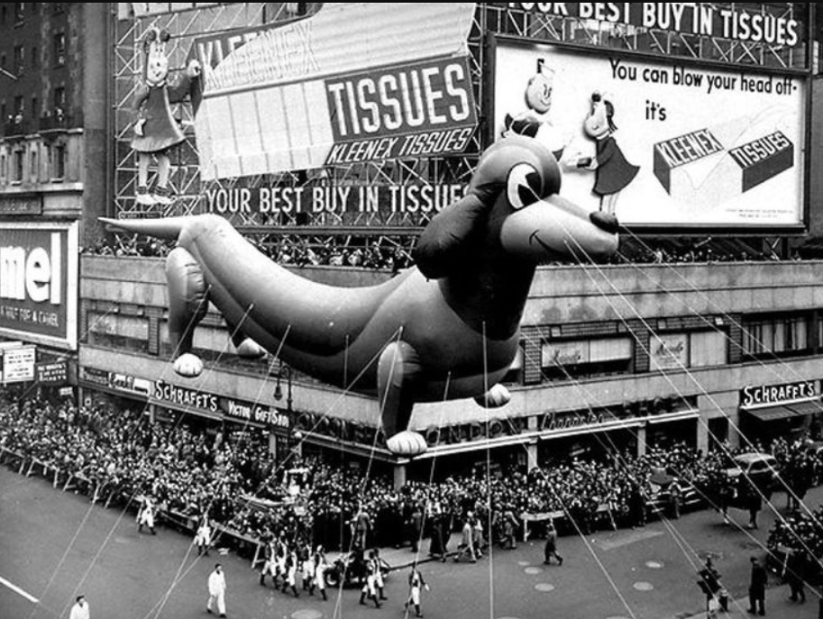 Macy's Thanksgiving Day Parade in 1950